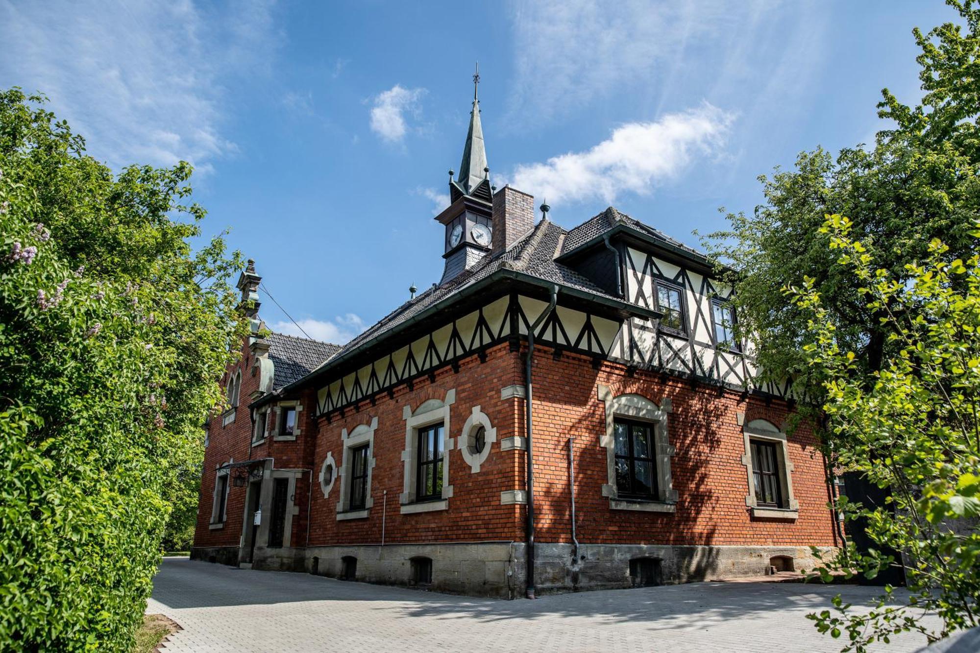 Alte Schule Spittelstein 1Og Links Apartment Rodental Bagian luar foto